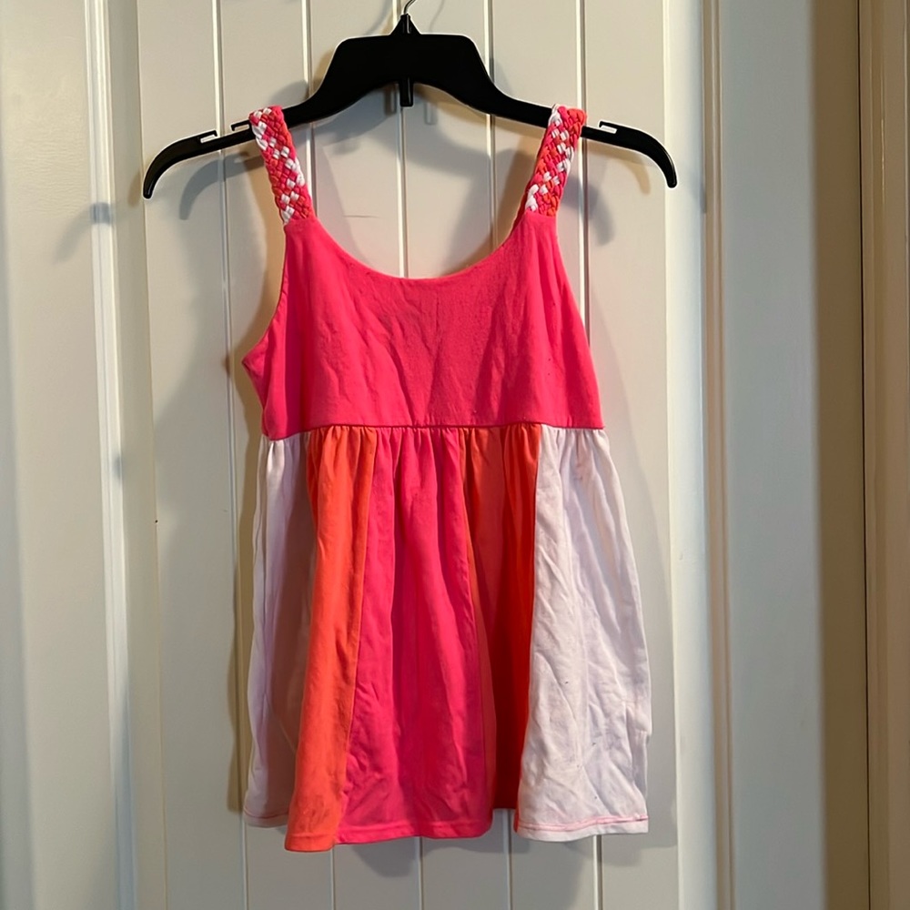 Cute multi color tank top!